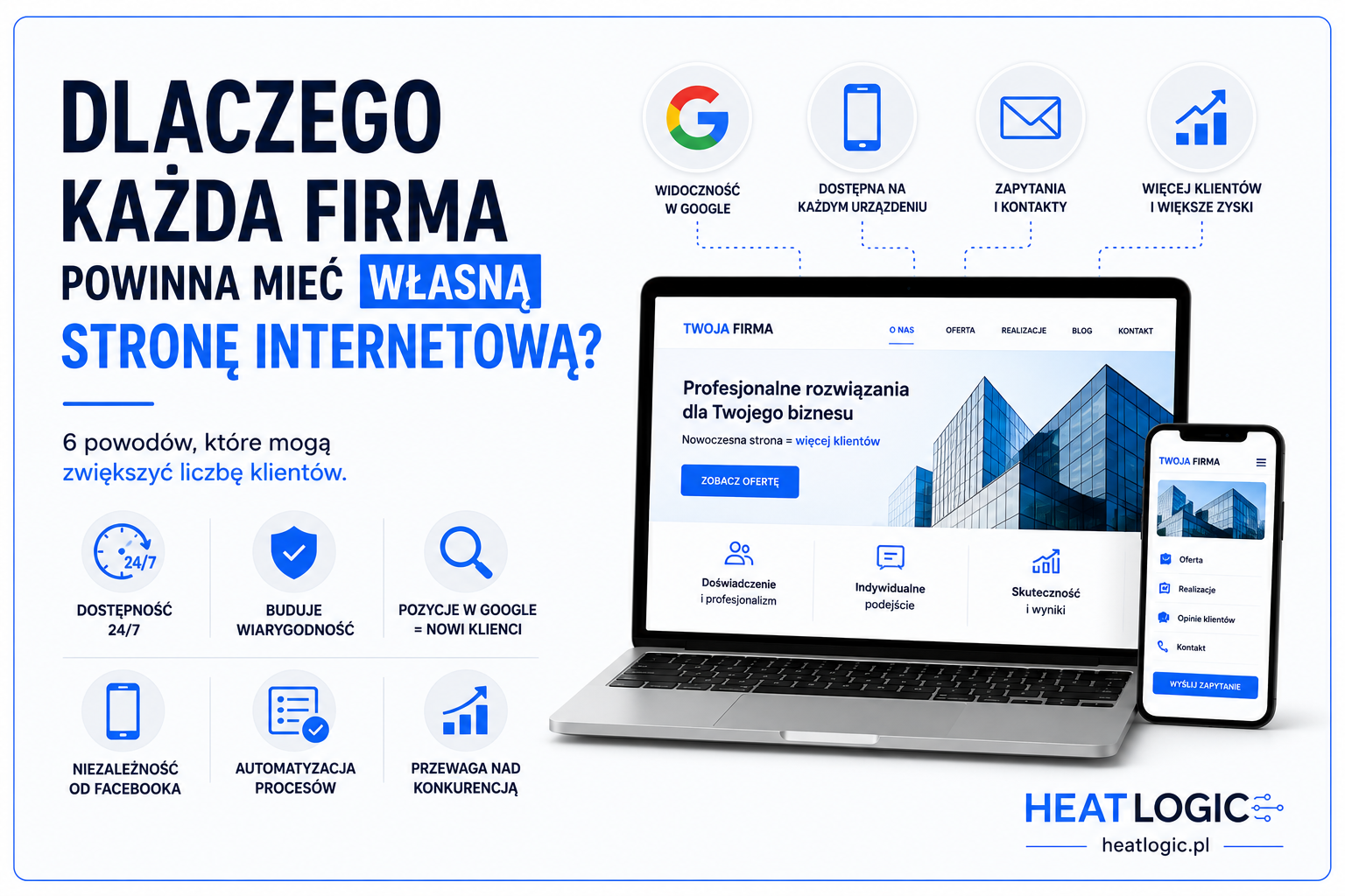Dlaczego każda firma powinna mieć własną stronę internetową